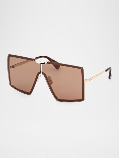 Shield Metal Sunglasses