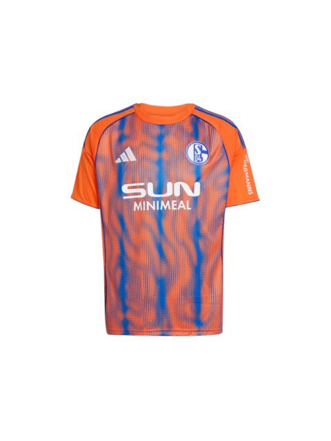 adidas adidas Schalke 04 Jersey Team Orange Royal Blue