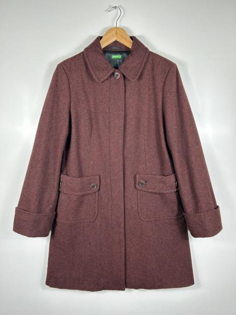Other Designers ⚡️Vintage United Colors Of Benetton Wool Button Long Coat