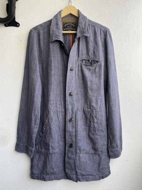 Japanese Brand - JAPAN 291295 HOMME CUSTOM MADE COTTON CHORE LIGHT JACKET