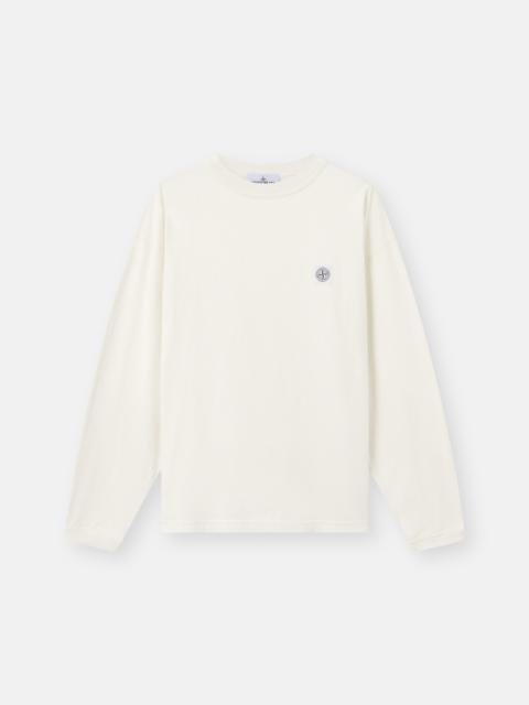 Stone Island 2100024 COMBED ORGANIC COTTON JERSEY
