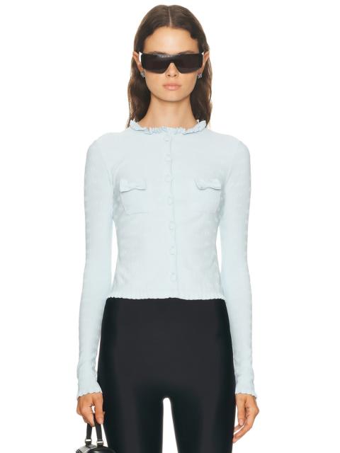 BALENCIAGA Fitted Cardigan