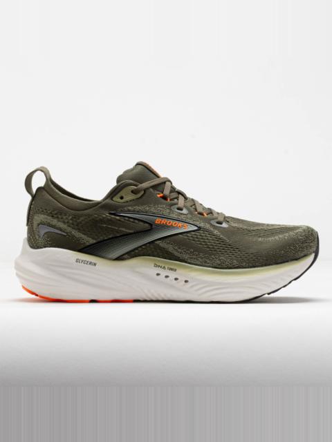 BROOKS Brooks Glycerin 22 Men's Dusty Olive/Tea/Orange