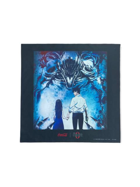 Other Designers Coca Cola - Jujutsu Kaisen 0 The Movie Handkerchief Bandana Pocketsquare