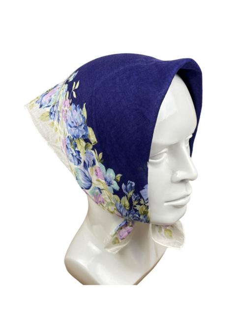 Other Designers Vintage - YVES SAINT LAURENT BANDANA HANDKERCHIEF NECKERCHIEF- HC 0359