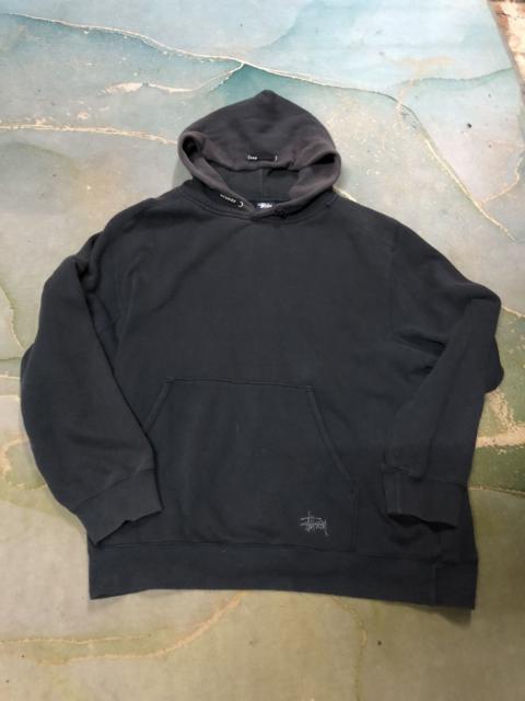 Other Designers Vintage Stussy Small Logo Sun Faded Hoodie