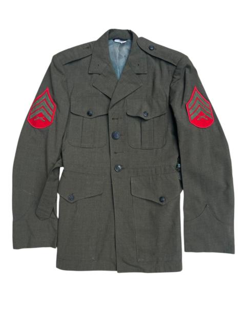 Other Designers True Vintage 60s USMC Wool Service Jacket - Vietnam War Era