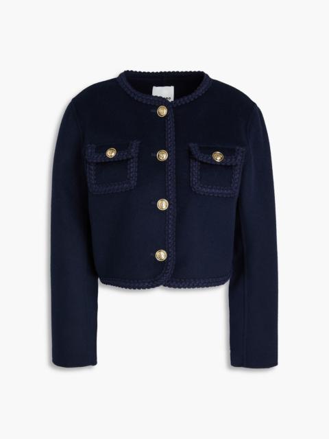 Sandro Wool-felt jacket