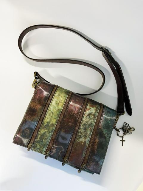 Jean Paul Gaultier Jean Paul Gaultier Jade Beetle Deconstructed Small Crossbody Bag