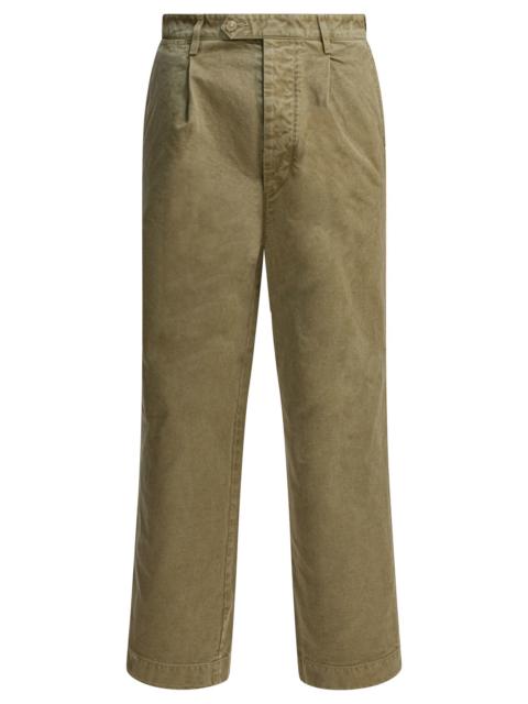 AURALEE Chino Pants Trousers Green