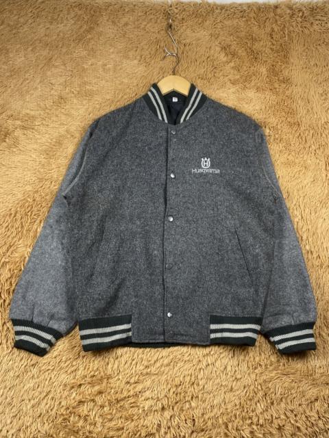 Other Designers Vintage Husqvarna Varsity Jacket J1481