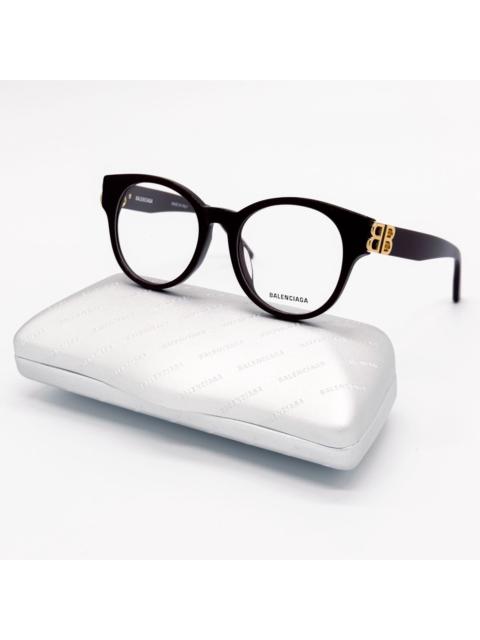 BALENCIAGA NEW BALENCIAGA EYEGLASSES BB0173O 003 ROUND VIOLET WOMEN EYE