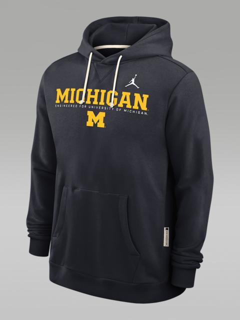 Jordan Michigan Sideline Men's Jordan Brand Dri-FIT College Pullover Hoodie