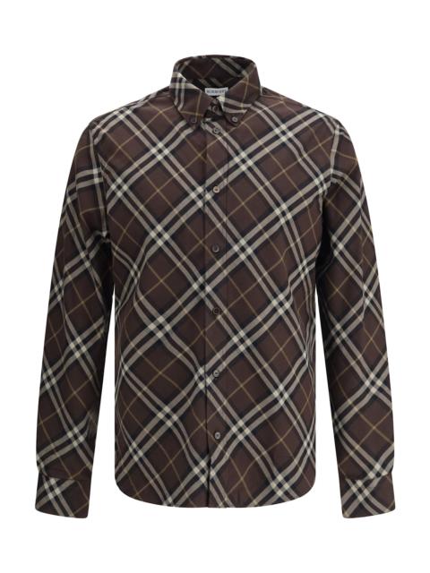 Burberry Check Cotton Flannel Shirt