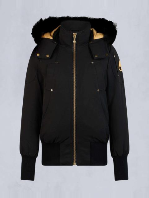 MOOSE KNUCKLES GOLD SERIES SAINTE FLAVIE BOMBER JACKET