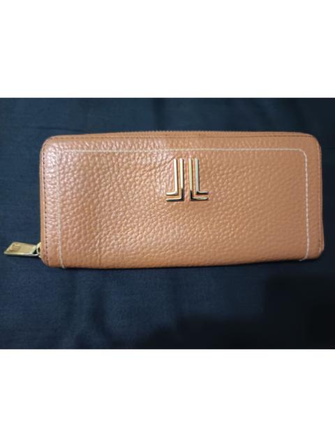 Lanvin Leather lancing collection long wallet