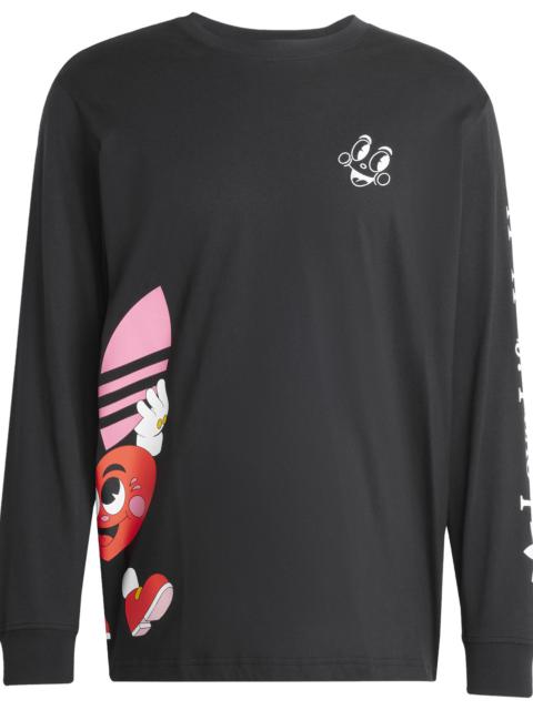 adidas adidas Mens adidas MBN Valentines Day Long Sleeve T-Shirt