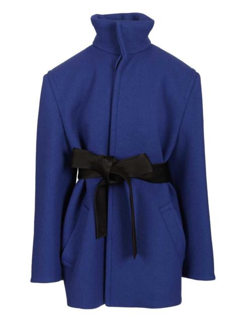 SAINT LAURENT Saint Laurent Women Short Coat With Belt