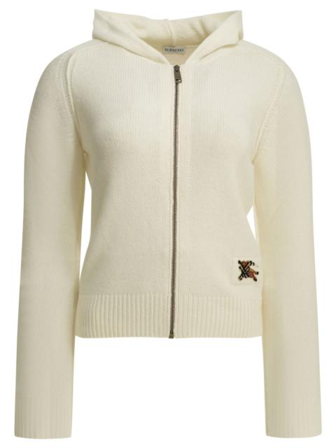 Burberry Burberry Jillian Zipper Sweater Beige
