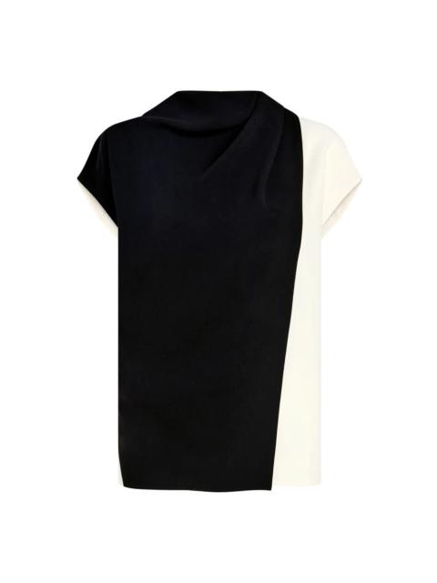 Proenza Schouler Elsa Top in Matte Double Crepe