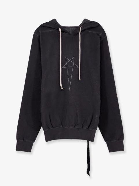 Rick Owens DRKSHDW Drkshdw Men Oversized Organic Cotton Hoodie