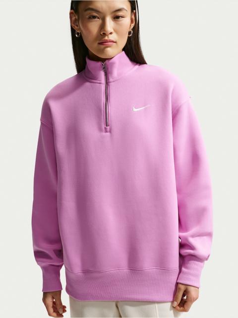 Nike Nike Sportswear Phoenix Fleece Women's Oversized 1/4-Zip Long Sweatshirt