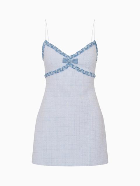 LoveShackFancy Novara Tweed Mini Dress