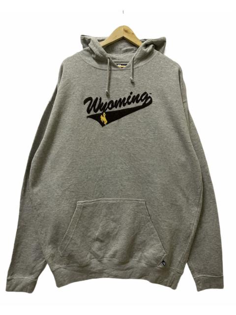 Other Designers Vintage - J. American Wyoming Spellout Hoodie Grey