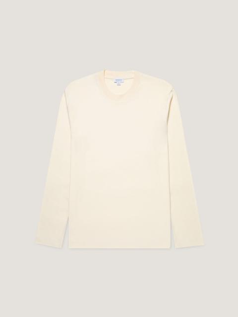 Sunspel Long Sleeve Heavyweight T‑shirt