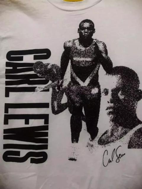 Other Designers Vintage - Vintage 90s CARL LEWIS T-Shirt 1992 Olympic Games RARE