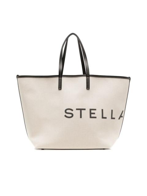 Stella McCartney Cotton Shopper Tote Bag
