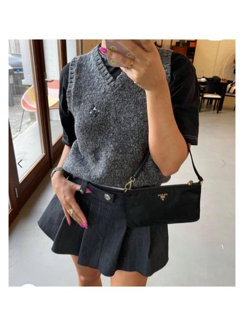 Prada OFFER✅Authentic Prada Black Ponchete