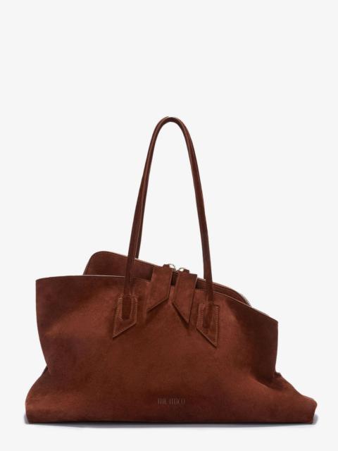 THE ATTICO The Attico La Passeggiata Medium Suede Shoulder Bag
