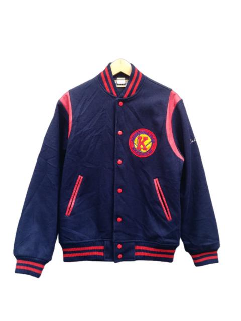 Other Designers Vintage Wool Varsity Jacket Mizuno