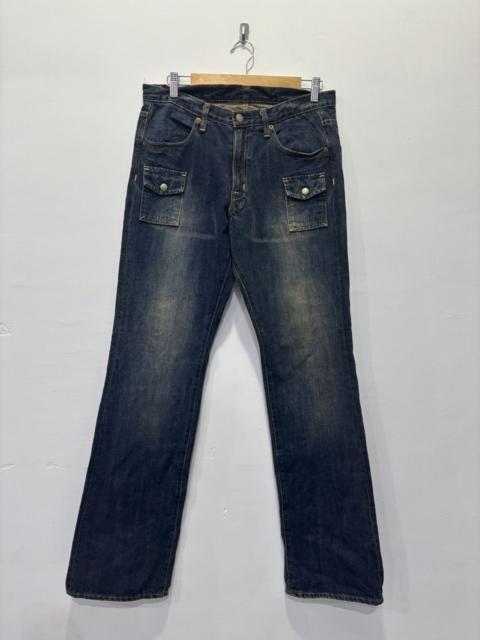 Other Designers Japanese Brand - Japanese Blue Way Bootcut Bush Pant Jeans