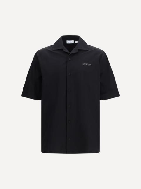 Off-White Metal Arrows Pop Bowling Shirt with short sleeves