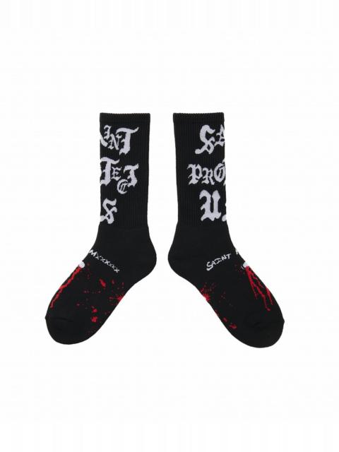 SAINT M×××××× SAINT PROTECT SOCKS (BLACK)