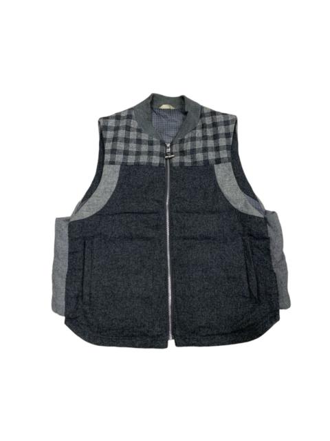 Thom Browne KOE X THOM BROWNE WOOL PLAID VEST