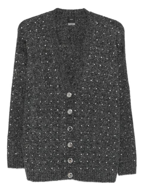 PINKO crystal-embellishment cardigan