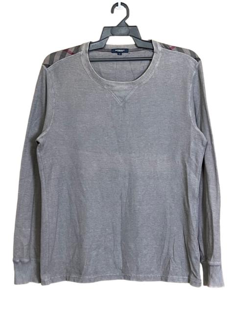 Burberry ICONIC🔥BURBERRY LONDON SHOULDER NOVACHECK LONGSLEEVE SHIRT