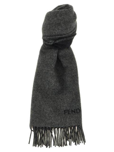 FENDI Fendi Men Double-Sided Long Scarf