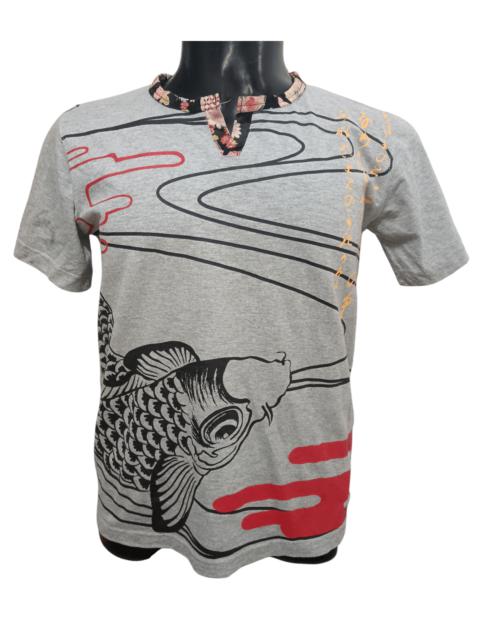 Other Designers Native - EASTERN ICONOGRAFY STUDIOS HIRO DRAGON AND KOI OVP SHIRT