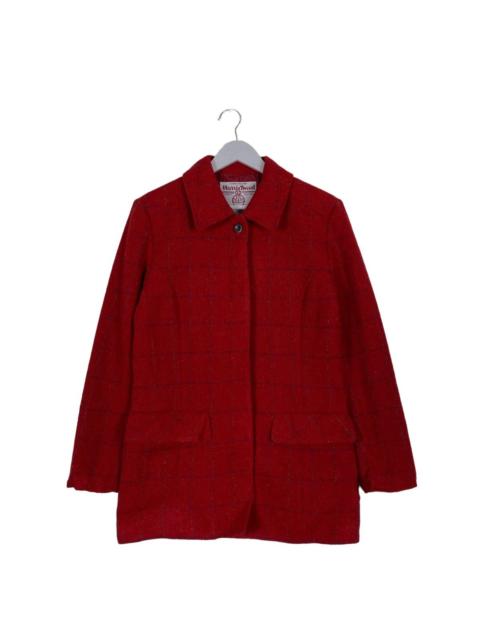 Other Designers Harris Tweed Zipper Coat Jacket