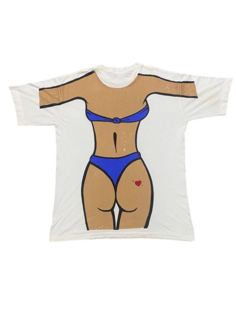 Other Designers Vintage Bikini Shirt Overprint
