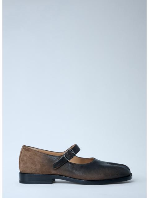 Maison Margiela Maison Margiela Women Tabi Mary Jane Leather Flats
