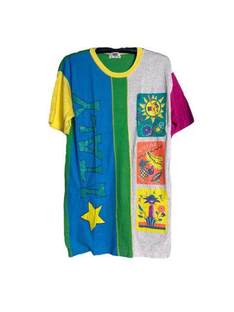 Other Designers 🔥RARE🔥Vintage Modigliani Innior Italy Multicolor Shirt