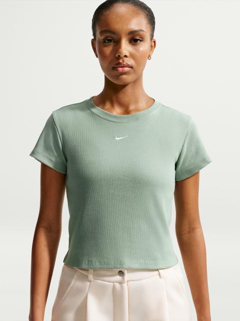 Nike Nike Sportswear Women's Tight Ribbed Short-Sleeve T-Shirt