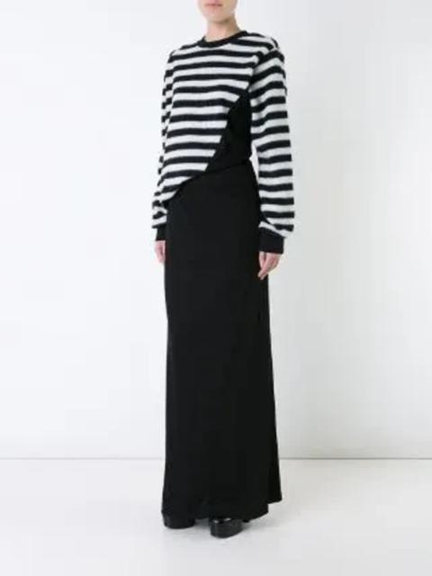 Other Designers A.F. Vandevorst - Sweatshirt maxi dress.Like Rick Owens or Demeulemeester