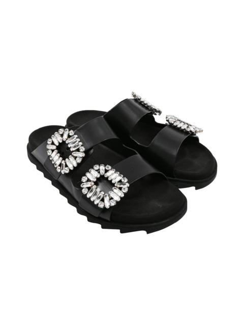 Roger Vivier Roger Vivier Women's leather Slidy Viv Mule (Authentic Pre-Loved)