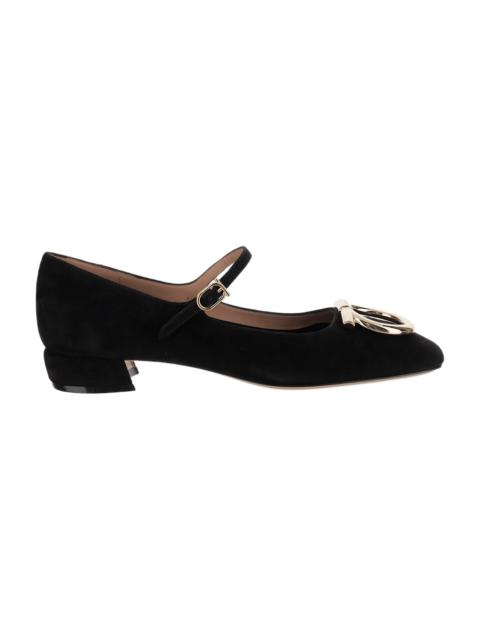 Suede Ballerinas